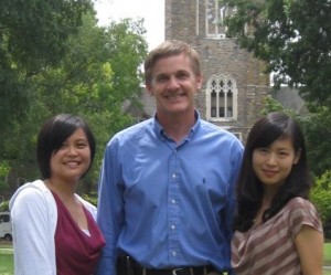 Ling, Guy and Linda at Duke University